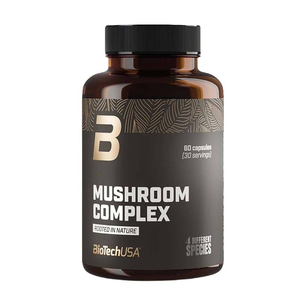 Грибний комплекс BioTechUSA Mushroom Complex, 60 капсул